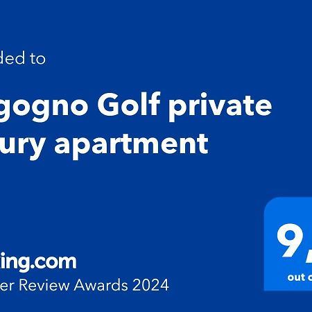 Bogogno Golf Private Luxury Apartment Bagian luar foto
